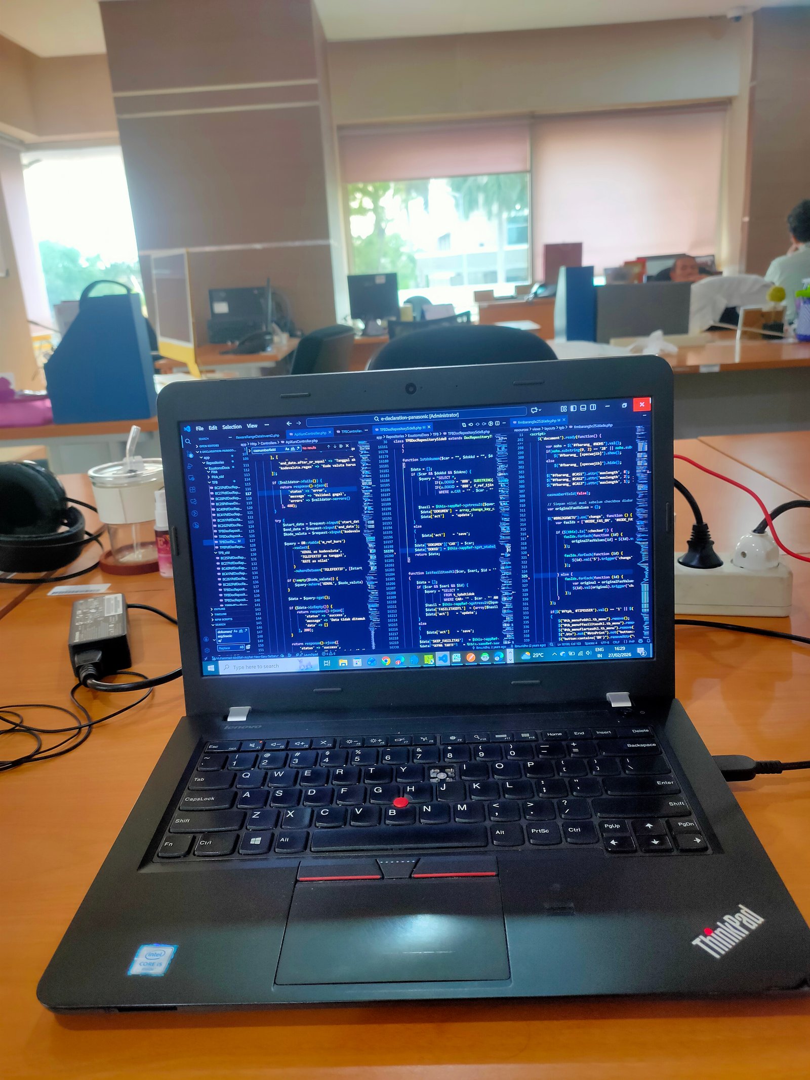 E-Declaration dashboard
